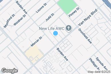 Map image of the property - 12601 Van Nuys Blvd