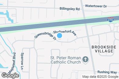 Map image of the property - 1978 Queensbridge Dr