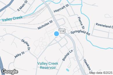 Map image of the property - 113 S Crestwood St