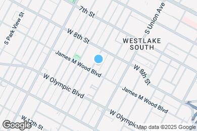 Map image of the property - 836 S Burlington Ave