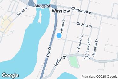 Map image of the property - 29 Bellevue St