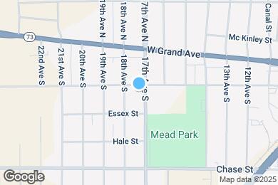 Map image of the property - 220 17th Ave S