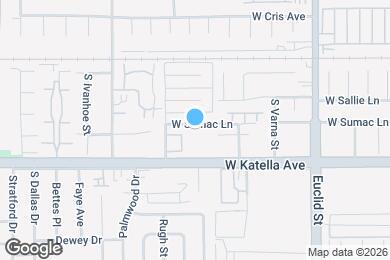 Map image of the property - 1818 W Sumac Ln