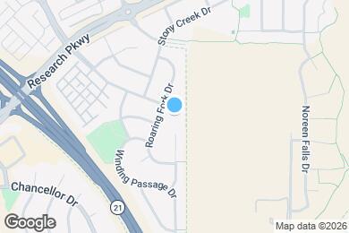 Map image of the property - 5727 Cross Creek Dr