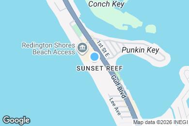 Map image of the property - 17980 Gulf Blvd