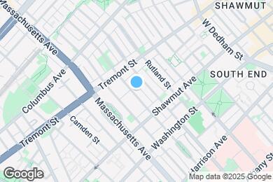 Map image of the property - 71 Worcester St