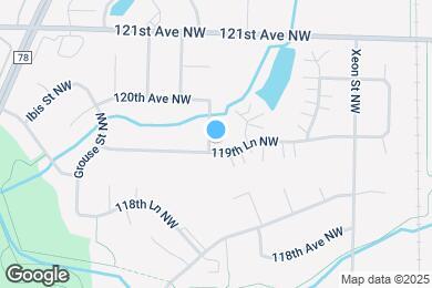 Map image of the property - 11931 Crane St NW