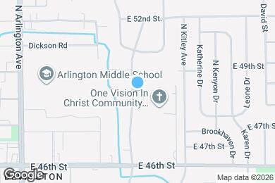 Map image of the property - 4839 N Kenmore Rd