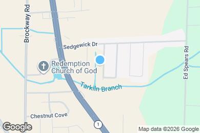 Map image of the property - 124 Belle Haven Dr
