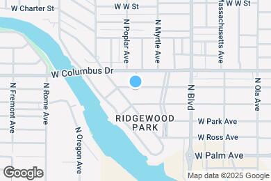 Map image of the property - 820 W Amelia Ave