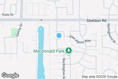 Map image of the property - 8833 Harding Hall Dr