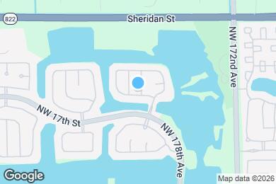 Map image of the property - 17851 NW 19th St