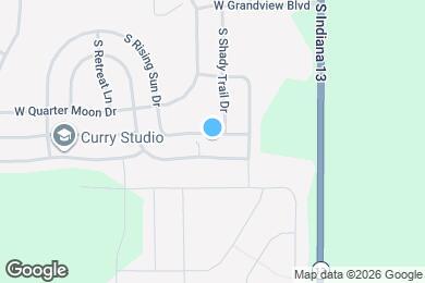 Map image of the property - 9235 W Rising Sun Dr
