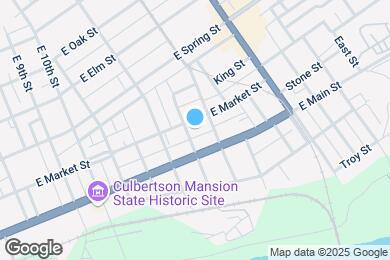 Map image of the property - 1406 E Market St