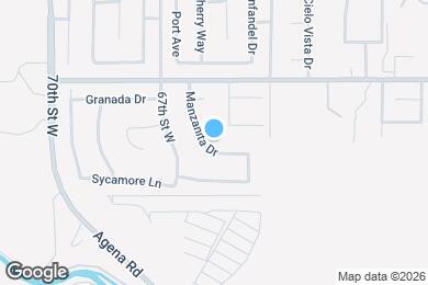 Map image of the property - 41446 Manzanita Dr
