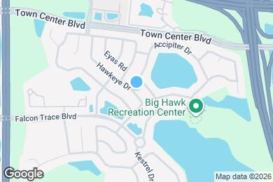 Map image of the property - 13733 Hawkeye Dr