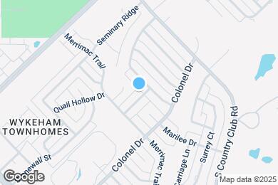 Map image of the property - 1421 Pine Hill Dr