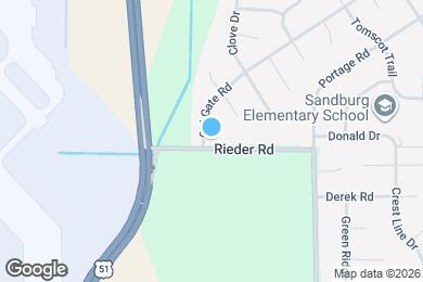 Map image of the property - 3101 Old Gate Rd