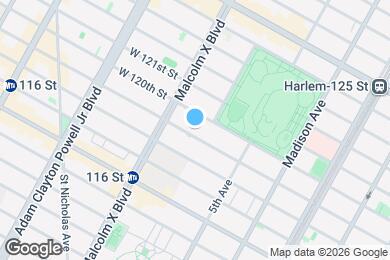 Map image of the property - 67 W 119th St