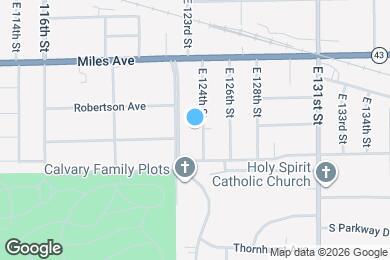 Map image of the property - 4280 E 124th St