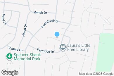 Map image of the property - 3 Bobwhite Ct