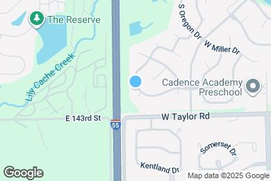 Map image of the property - 14212 S Napa Cir