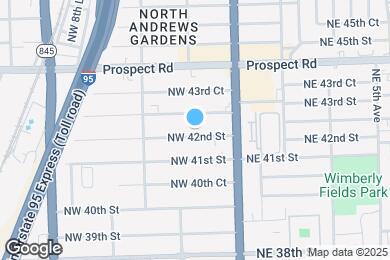 Map image of the property - 261 NW 42nd St