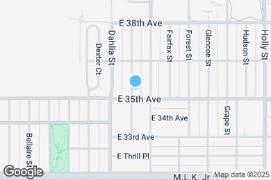 Map image of the property - 3520 Eudora St