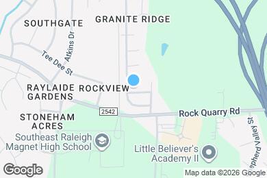 Map image of the property - 2705 Red Ruby Ln