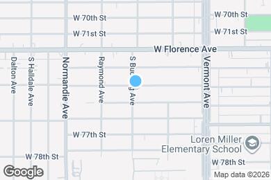 Map image of the property - 1162 W 74th St