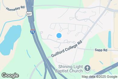 Map image of the property - 801 Moultrie Ct