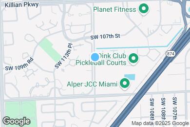 Map image of the property - 10865 SW 112th Ave