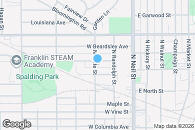 Map image of the property - 211 W Eureka St