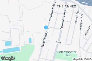 Map image of the property - 578 Woodward Ave