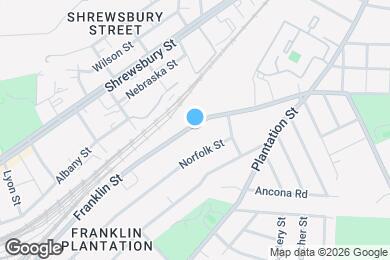 Map image of the property - 592 Franklin St