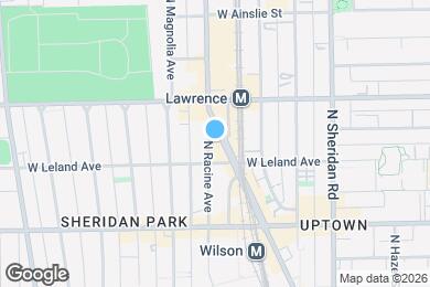 Map image of the property - 4715 N Racine Ave