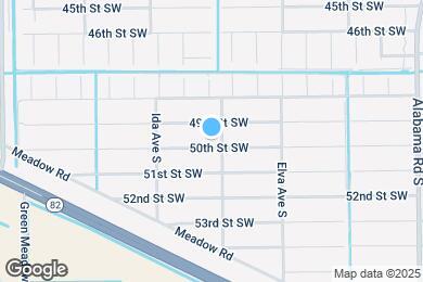 Map image of the property - 2802 50th St SW