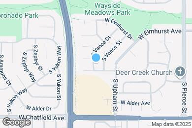 Map image of the property - 8086 S Vance Ct