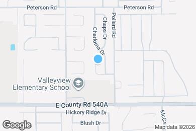 Map image of the property - 6032 Cason Way