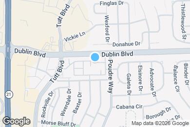 Map image of the property - 6245 Sierra Grande Point