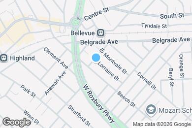 Map image of the property - 7 Lorraine St