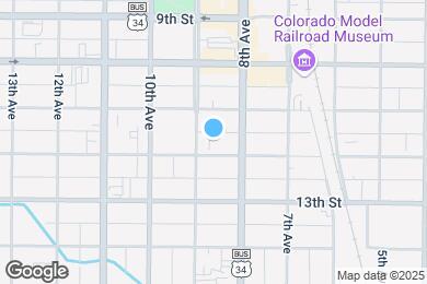 Map image of the property - 825 12th St