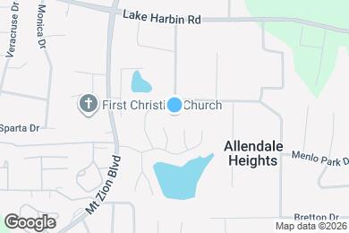 Map image of the property - 6436 Pine Bark Ct