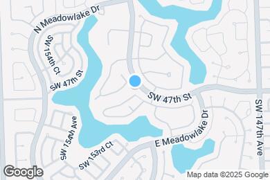 Map image of the property - 15205 SW 48th Ter