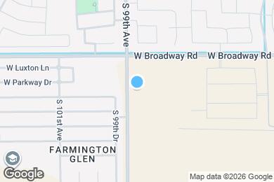 Map image of the property - 4544 S 98th Ln