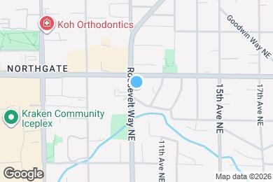 Map image of the property - 10800 Roosevelt Way NE