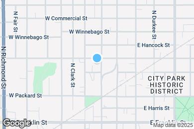 Map image of the property - 617 N Appleton St