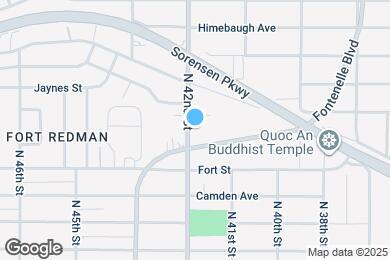 Map image of the property - 5413 N 42nd St