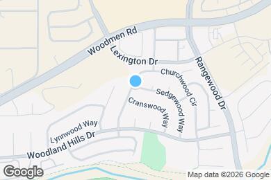 Map image of the property - 3505 Sedgewood Way