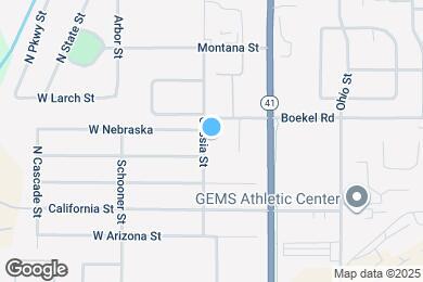 Map image of the property - 14360 N Cassia St